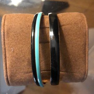 J Crew Enamel 3-Set Bangle Bracelets